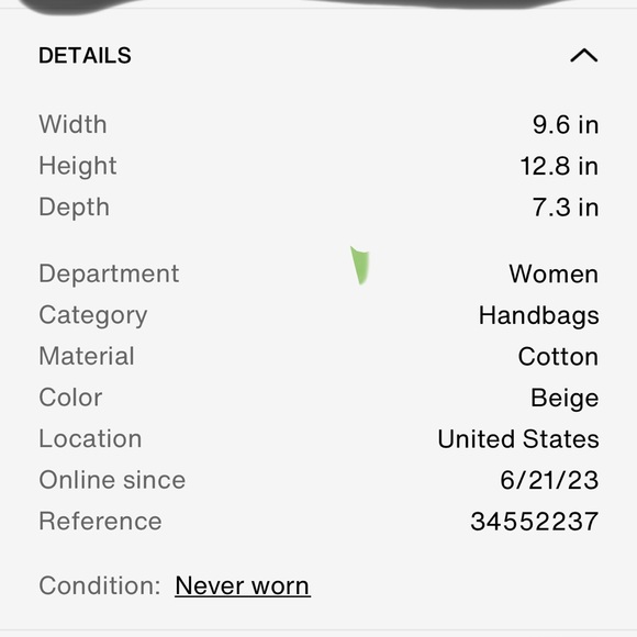 Saint Laurent tote bag, pre-owner 100 autentic - Picture 13 of 13